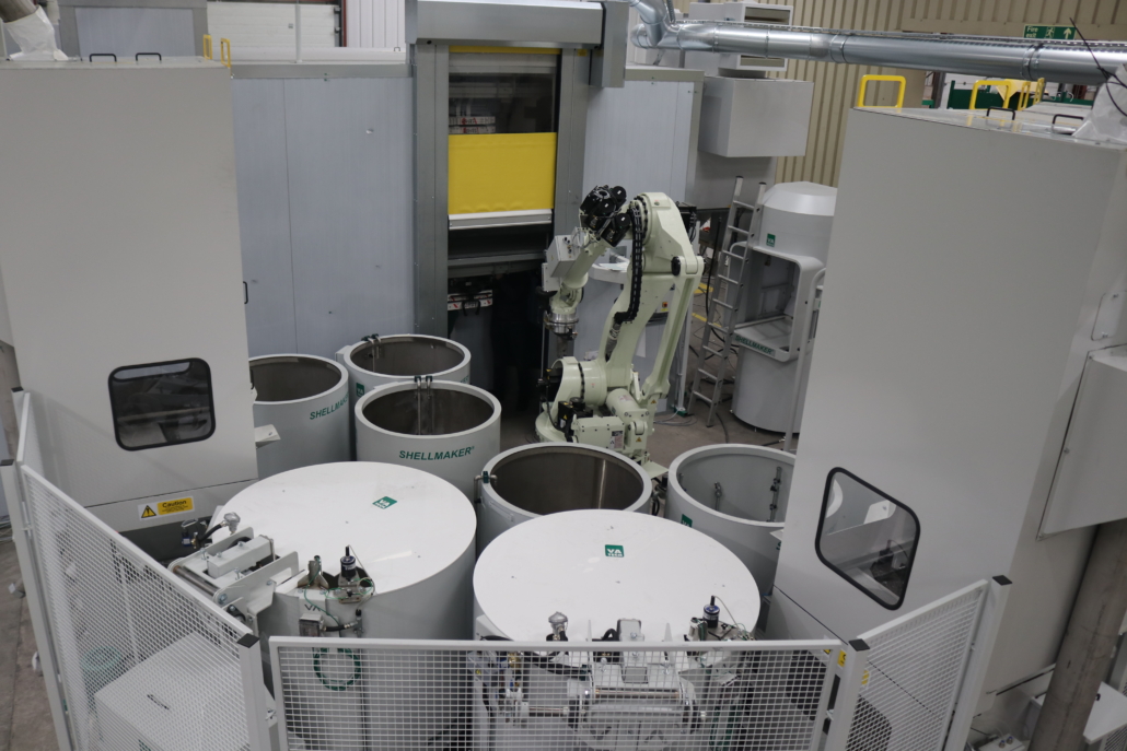 Stainless steel tanks for pattern washing