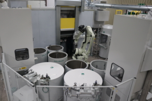 Stainless steel tanks for pattern washing
